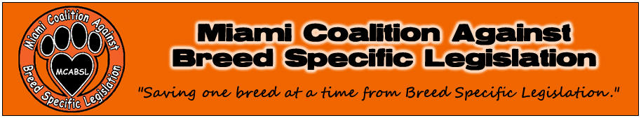 Miami Coaltition Against Breed Specific Legislation